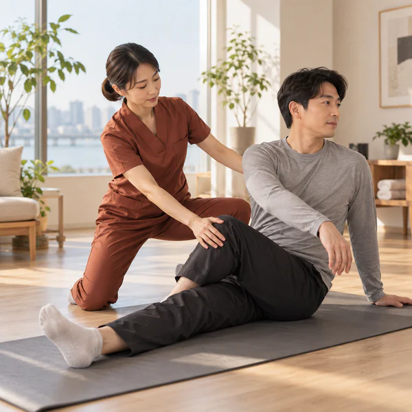 힐링 사나살롱 테라피 안내 이미지