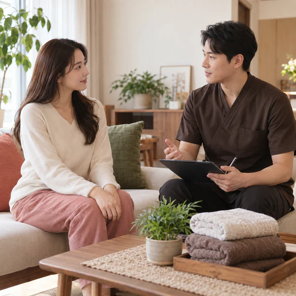 아로마 라엘포레스트 테라피 안내 이미지